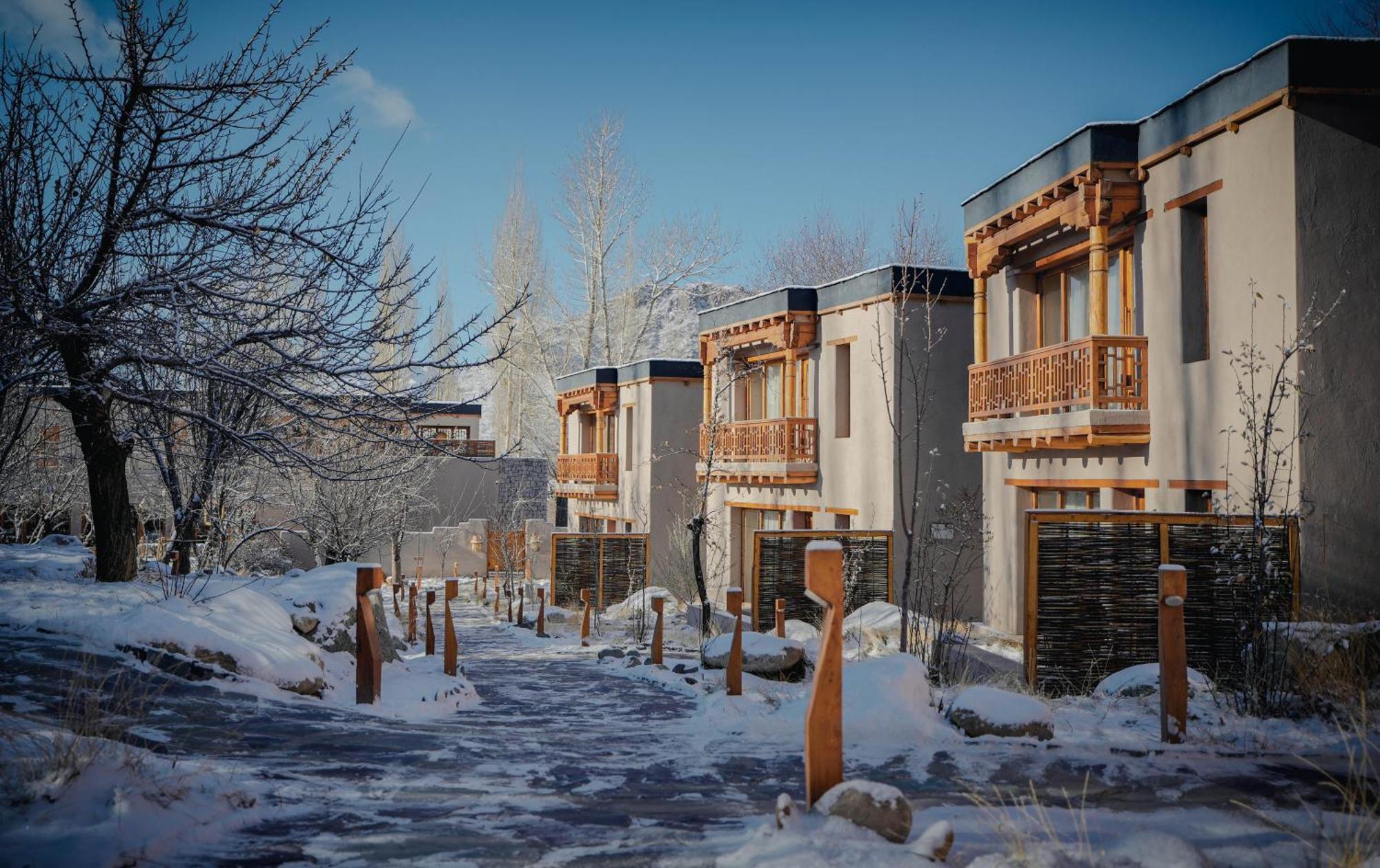 Dolkhar Resort Leh Bagian luar foto